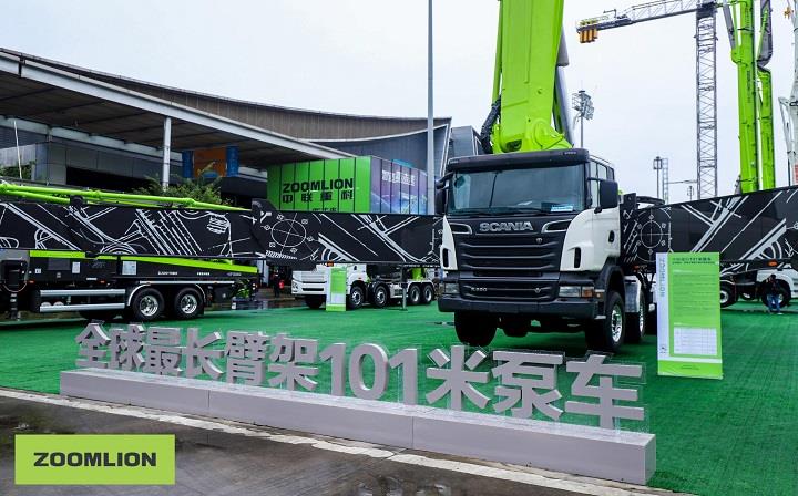 長(zhǎng)沙展完美收官！中聯(lián)重科高能“小綠奇跡軍團(tuán)”獲52億元訂單